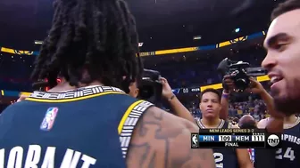 JA GAME WINNER! Memphis Grizzlies vs Minnesota Timberwolves Game 5 Final Minutes ! NBA Playoffs