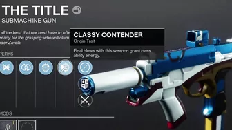 THE TITLE is here! - NEW Guardian Games SMG - PvE God Roll - Destiny 2