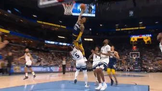 Ja Morant insane poster dunk on Malik Beasley in game 5 vs Timberwolves