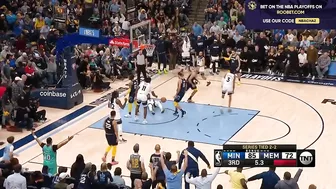 Ja Morant insane poster dunk on Malik Beasley in game 5 vs Timberwolves