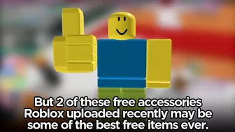 The Best FREE ROBLOX Accessories EVER?