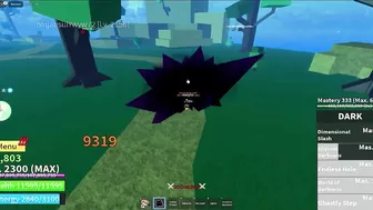 Dark + Spikey Trident Hybrid 1 Shot Combo (Blox fruits) - [Roblox]