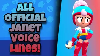 Janet Voice Lines | Brawl Stars