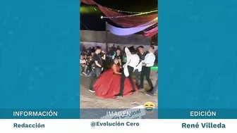 TikTok: chambelanes le bailan sexy a quinceañera, se vuelven virales