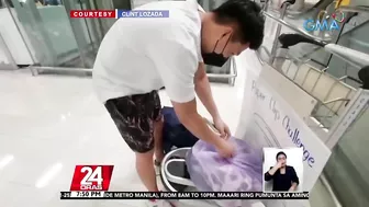 Nausong "paper clip challenge", naging tulay ng isang OFW para makauwi sa Pilipinas | 24 Oras