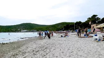 Ibiza Spain Platja de Ses Salines / Travel Guide IBIZA / Beach Walks 4K