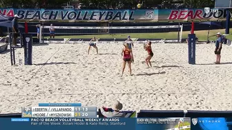 Women's Beach Volleyball: USC 3, UCLA 1 - Highlights 4/28/22