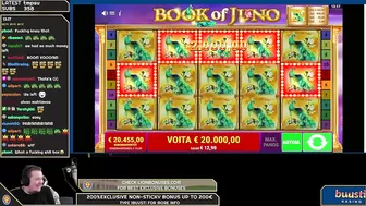 BOOK OF JUNO ★ INSANE BONUS !! ★ VIHISLOTS TWITCH STREAM