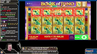 BOOK OF JUNO ★ INSANE BONUS !! ★ VIHISLOTS TWITCH STREAM