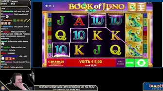 BOOK OF JUNO ★ INSANE BONUS !! ★ VIHISLOTS TWITCH STREAM