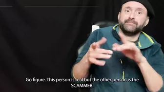 Instagram Scam: Scammer Pretending To Be Deaf.