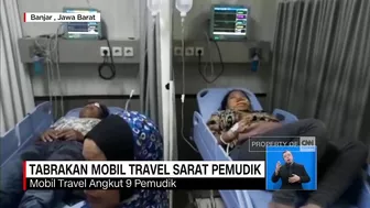 Tabrakan Mobil Travel Sarat Pemudik