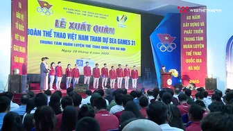 Đoàn TTVN xuất quân dự SEA Games 31, đặt mục tiêu giành 140 HCV | SEA GAMES 31