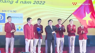 Đoàn TTVN xuất quân dự SEA Games 31, đặt mục tiêu giành 140 HCV | SEA GAMES 31