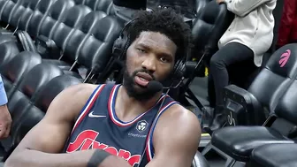 Joel Embiid Talks Game 6 Win vs Raptors, Postgame Interview ????