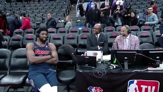 Joel Embiid Talks Game 6 Win vs Raptors, Postgame Interview ????