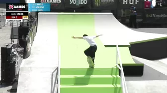 DAIKI IKEDA 2 Run Skateboard qualify X Games Chiba 2022