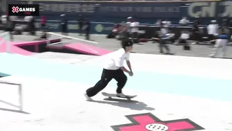 DAIKI IKEDA 2 Run Skateboard qualify X Games Chiba 2022