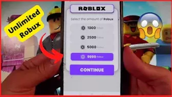 How To Get Free Robux - Unlimited Free Robux Tutorial 2022!