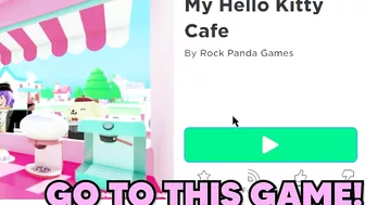 HOW TO GET FREE BACKPACK IN ROBLOX???????? (MY HELLO KITTY CAFE)????????