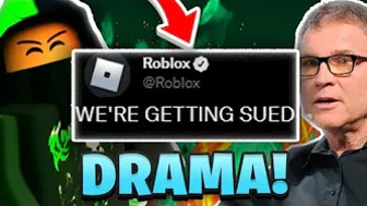 THIS ROBLOX SCAMMER IS SUING ROBLOX... (Scammer Vs. ROBLOX Drama)