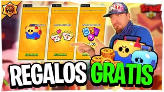 7 RECOMPENSAS GRATIS !!! MEGAJAS EMOTES Y MÁS ... NUEVO MANTENIMIENTO DE BRAWL STARS