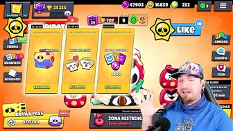 7 RECOMPENSAS GRATIS !!! MEGAJAS EMOTES Y MÁS ... NUEVO MANTENIMIENTO DE BRAWL STARS