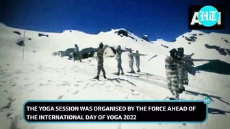 ITBP ‘Himveers’ scale new heights with Yoga at 15,000 ft in snow-capped Himalayas | Watch