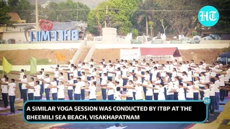 ITBP ‘Himveers’ scale new heights with Yoga at 15,000 ft in snow-capped Himalayas | Watch