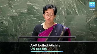 Shashi Tharoor's poem mocks Kejriwal for stretching amid PM Modi meet; AAP hails Atishi's UN speech