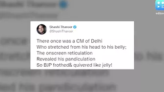 Shashi Tharoor's poem mocks Kejriwal for stretching amid PM Modi meet; AAP hails Atishi's UN speech