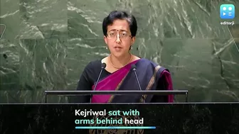 Shashi Tharoor's poem mocks Kejriwal for stretching amid PM Modi meet; AAP hails Atishi's UN speech