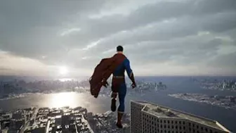 I made a Superman flying game in Unreal Engine 5 and you can play it!