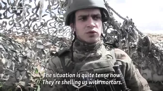 Ukrainian Soldiers Say Russian Troops Look 'Desperate' In Battle For Donetsk Region