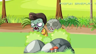 PvZ 2 Challenge - Imp Zombies & Basic Zombies Find a way to break into the garden with All Plant