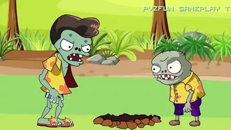 PvZ 2 Challenge - Imp Zombies & Basic Zombies Find a way to break into the garden with All Plant