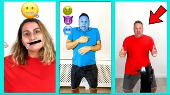 Emoji challenge funny faces and story compilation