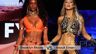 BIKINI SUPERMODEL COMPETITION / 4K / ANOUK EMAN VS BROOKLYN MOORE quarterfinals