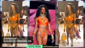 BIKINI SUPERMODEL COMPETITION / 4K / ANOUK EMAN VS BROOKLYN MOORE quarterfinals