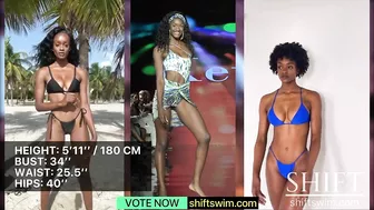 BIKINI SUPERMODEL COMPETITION / 4K / ANOUK EMAN VS BROOKLYN MOORE quarterfinals