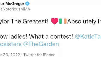 CELEBRITIES REACT TO KATIE TAYLOR BEATING AMANDA SERRANO: MCGREGOR, SPENCE, DE LA HOYA, GARCIA, MORE