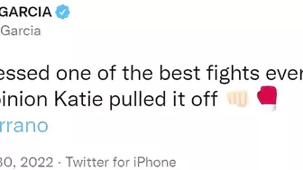 CELEBRITIES REACT TO KATIE TAYLOR BEATING AMANDA SERRANO: MCGREGOR, SPENCE, DE LA HOYA, GARCIA, MORE