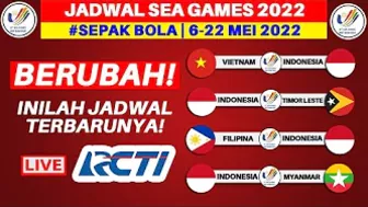 BERUBAH! Jadwal SEA GAMES 2022 Timnas Indonesia - Vietnam vs Indonesia - SEA GAMES 2022 Sepak Bola