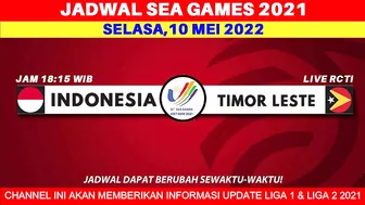 BERUBAH! Jadwal SEA GAMES 2022 Timnas Indonesia - Vietnam vs Indonesia - SEA GAMES 2022 Sepak Bola