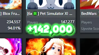 ???????? *NEW* Pet Simulator X Update Comeback BUT..  OP SUPER LUCKY! (Roblox)