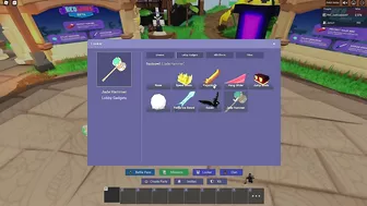 CRAZY LOBBY GADGETS - ROBLOX BEDWARS