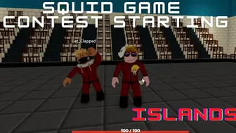 SQUID GAME CONTEST STARTING - Islands - Roblox