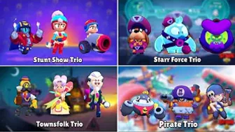 Every Trio in Brawl Stars + STUNTSHOW