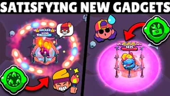 New Gadgets are Extremely Satisfying | Brawl Stars #stuntshow