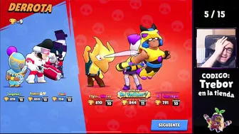 Trebor PRUEBA el NUEVO modo de Brawl Stars (se enfada)